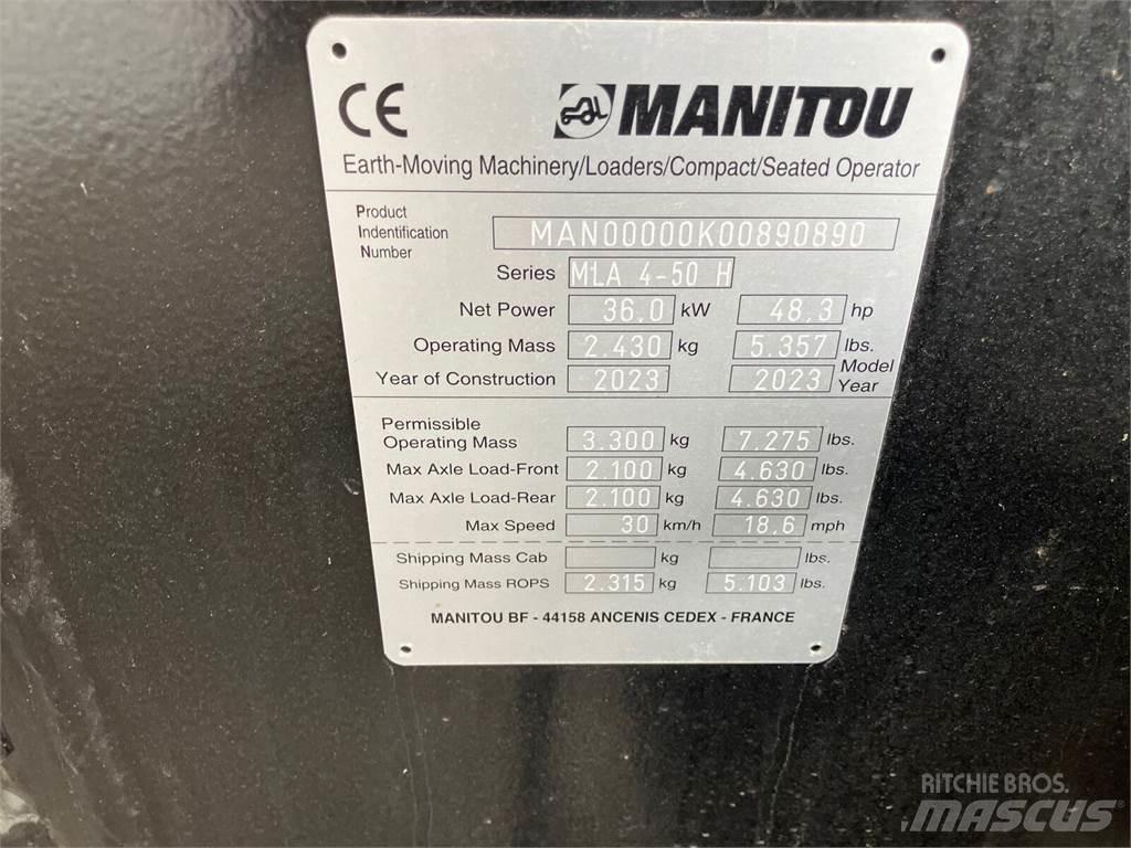 Manitou MLA 4-50 لوادر وحفارات أمامية