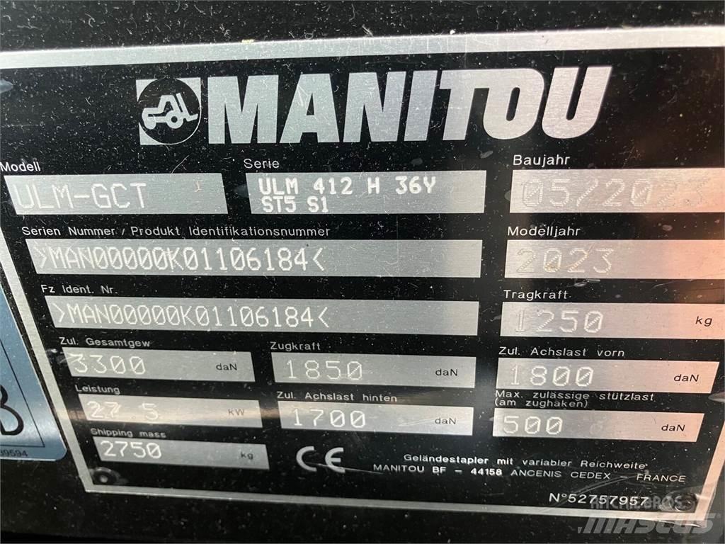 Manitou ULM 412 H مناولات متداخلة