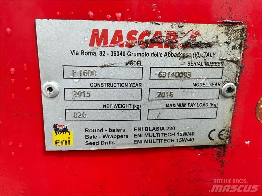 Mascar F1600 معدات أخرى لحصاد العلف