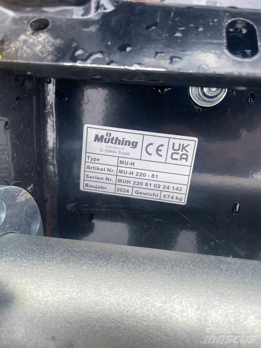 Müthing MU-AS220 جزازات وأغطية المراعي
