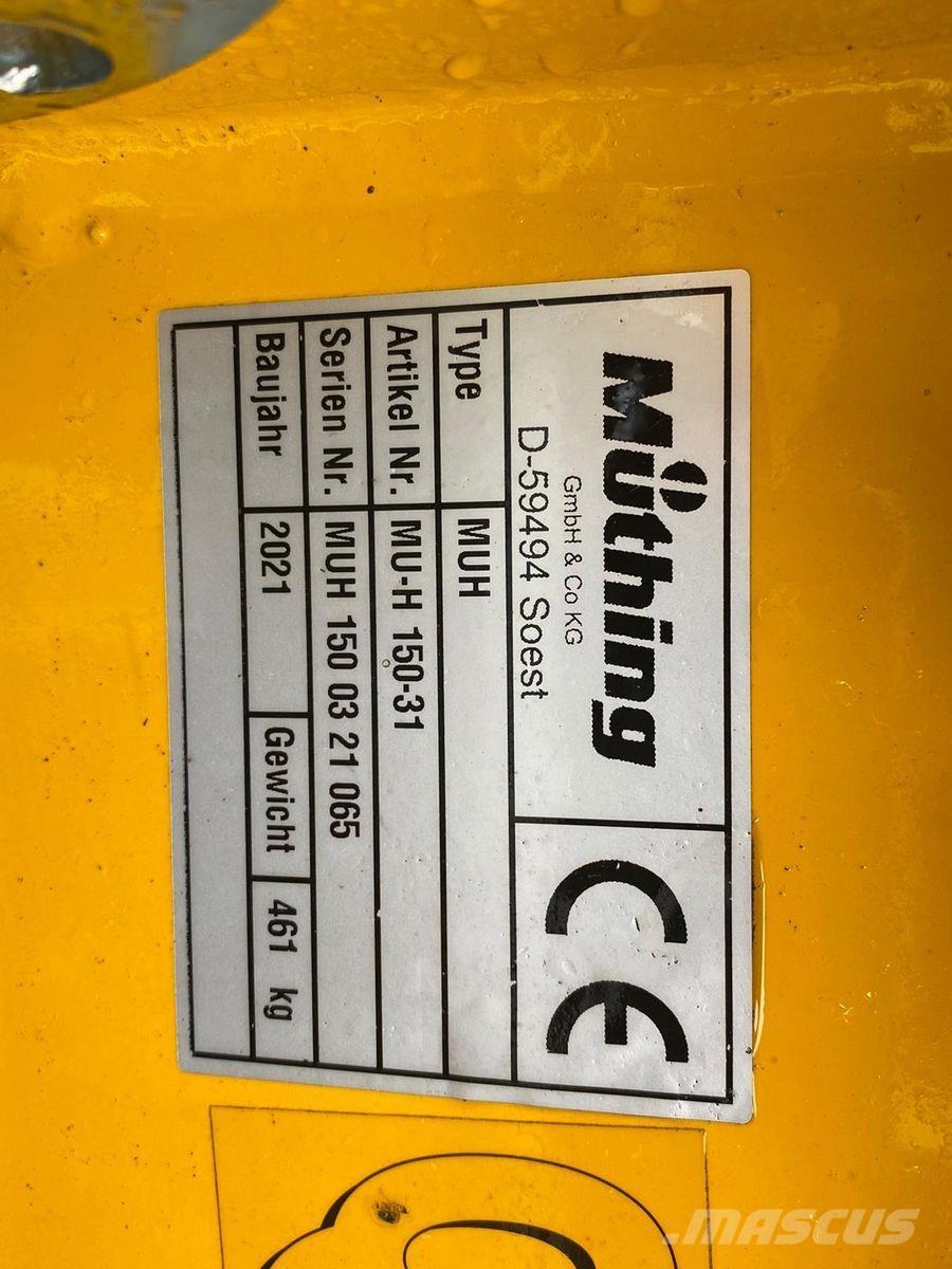 Müthing MU-H 150 جزازات وأغطية المراعي
