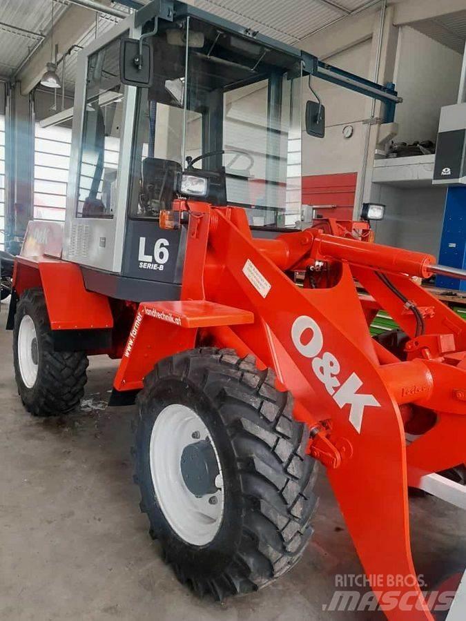 O&K 6-3 لوادر وحفارات أمامية