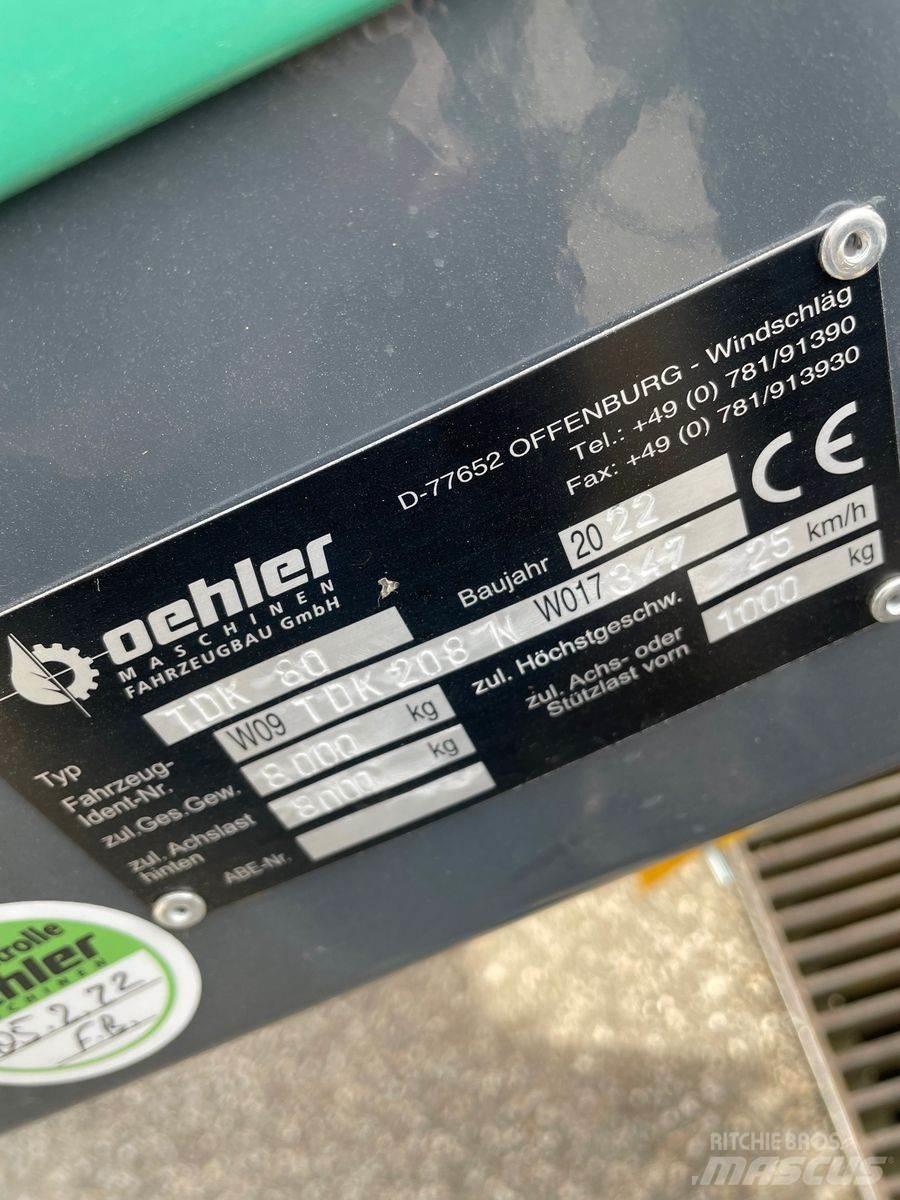 Oehler TDK 80 مقطورات قلابة