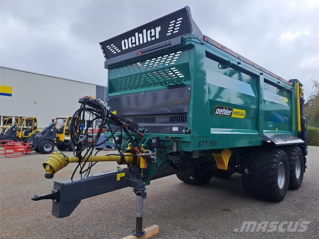  Öhler OL STT 180 معدات توزيع السماد العضوي