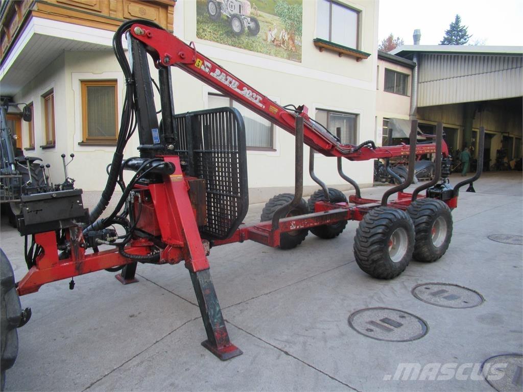 Patu 8T + 203T مقطورات تحريج