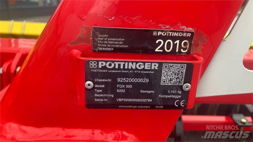 Pöttinger Fox 300 زحافات ساحقة
