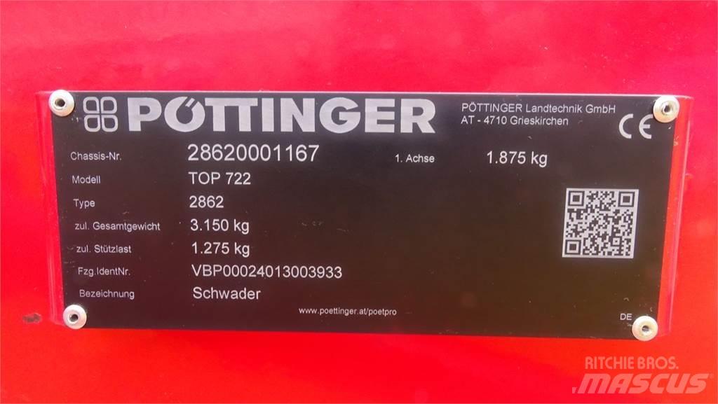 Pöttinger TOP 722 معدات حصد