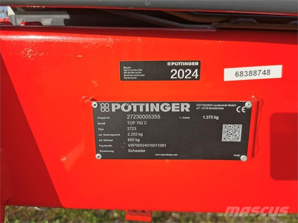 Pöttinger TOP 762C معدات حصد