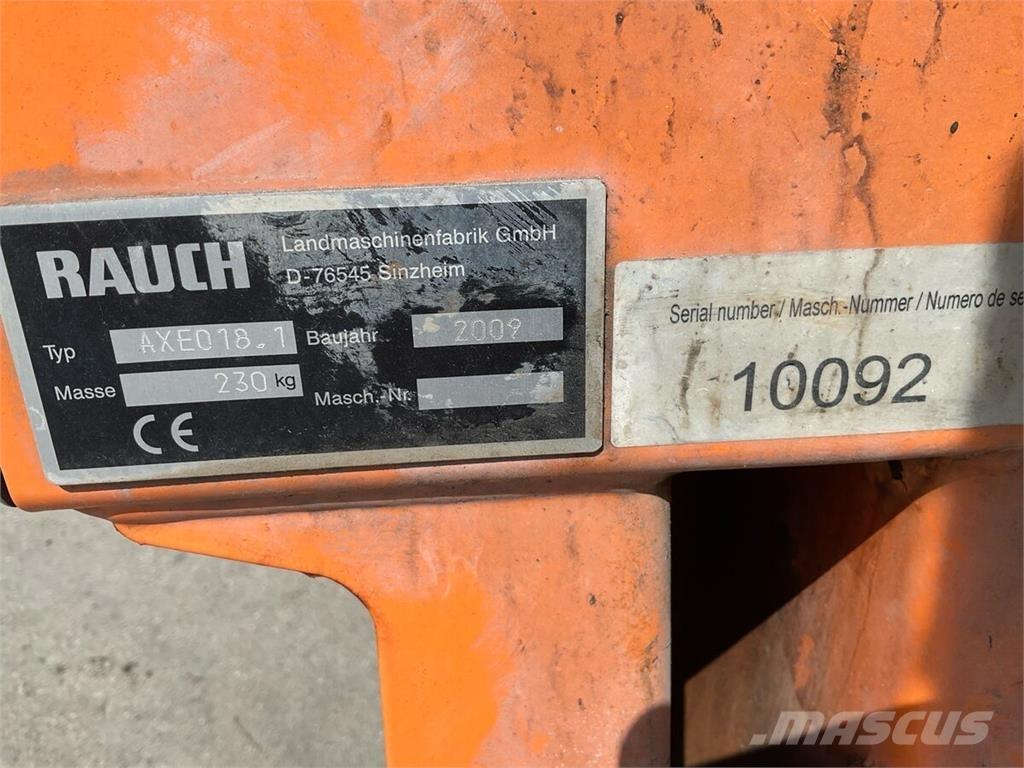 Rauch AXEO 18.1 ماكينات أخرى لتجهيز الأراضي