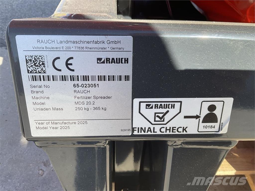 Rauch MDS 20.2 ماكينات وملحقات تسميد أخرى