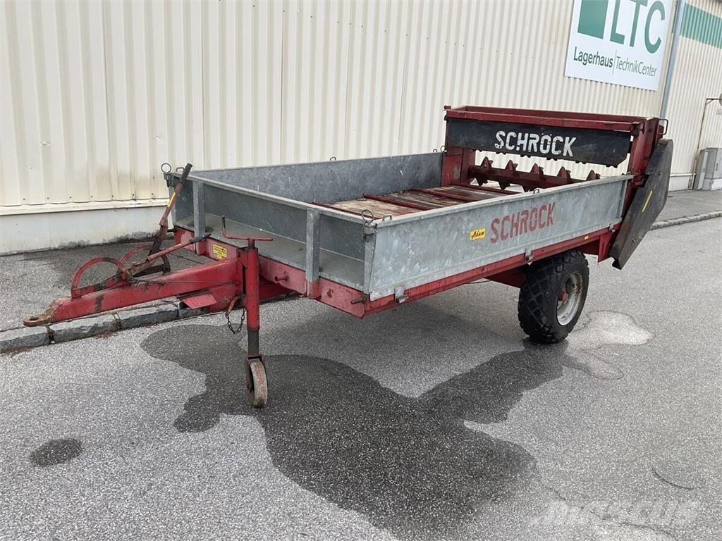  Schröck 2.5 t معدات توزيع السماد العضوي