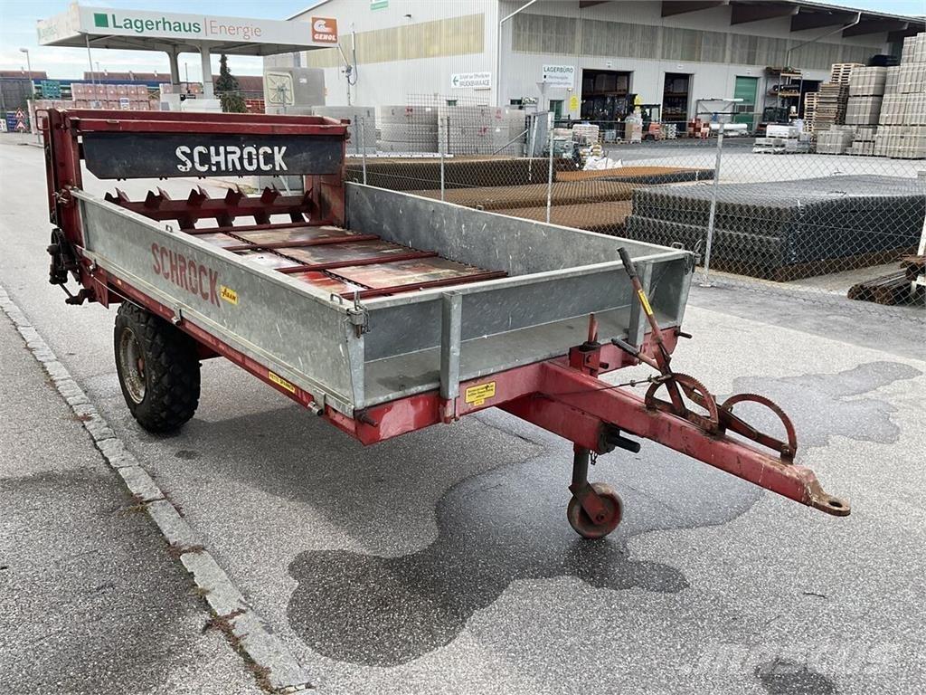  Schröck 2.5 t معدات توزيع السماد العضوي