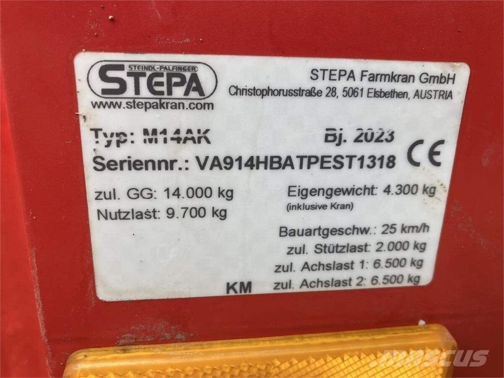Stepa M14AK FZ7090 مقطورات تحريج
