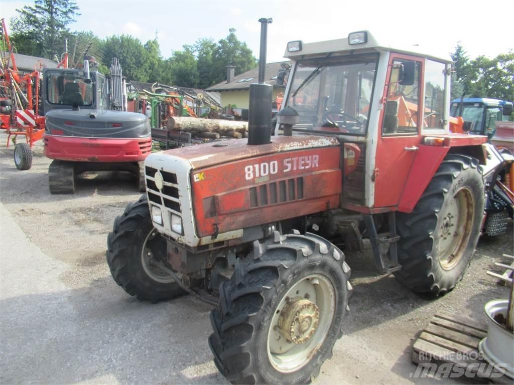 Steyr 8100 A الجرارات