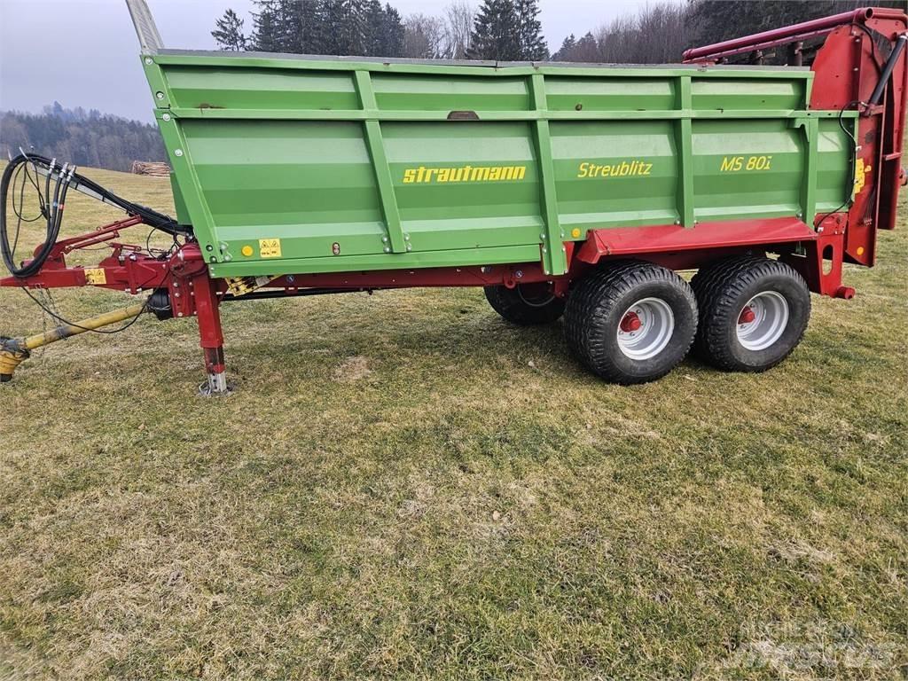 Strautmann MS 801 معدات توزيع السماد العضوي