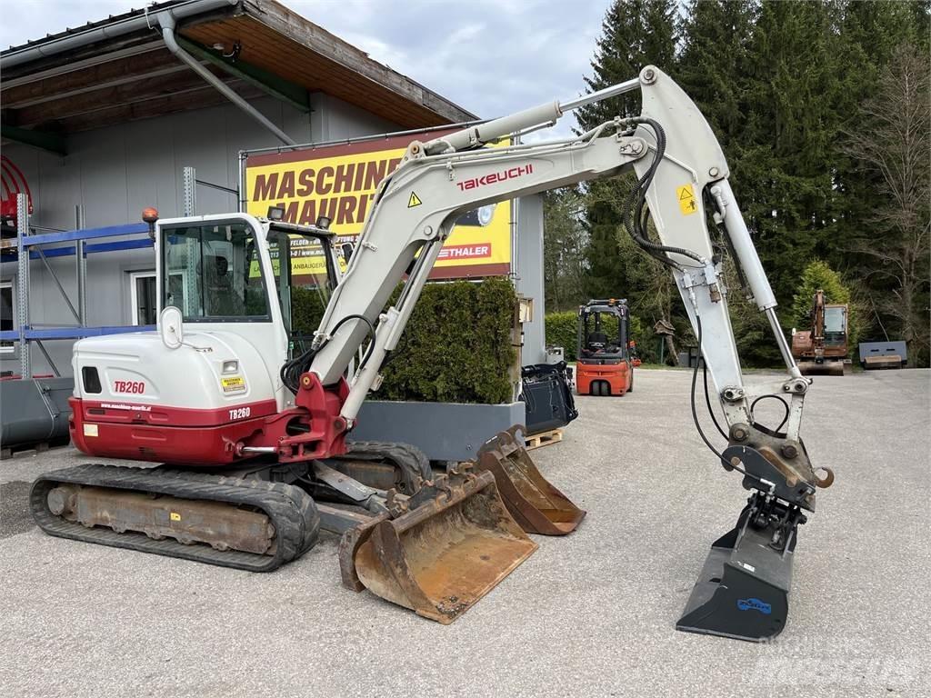 Takeuchi TB 260 حفارات صغيرة أقل من 7 طن (حفارات صغيرة)