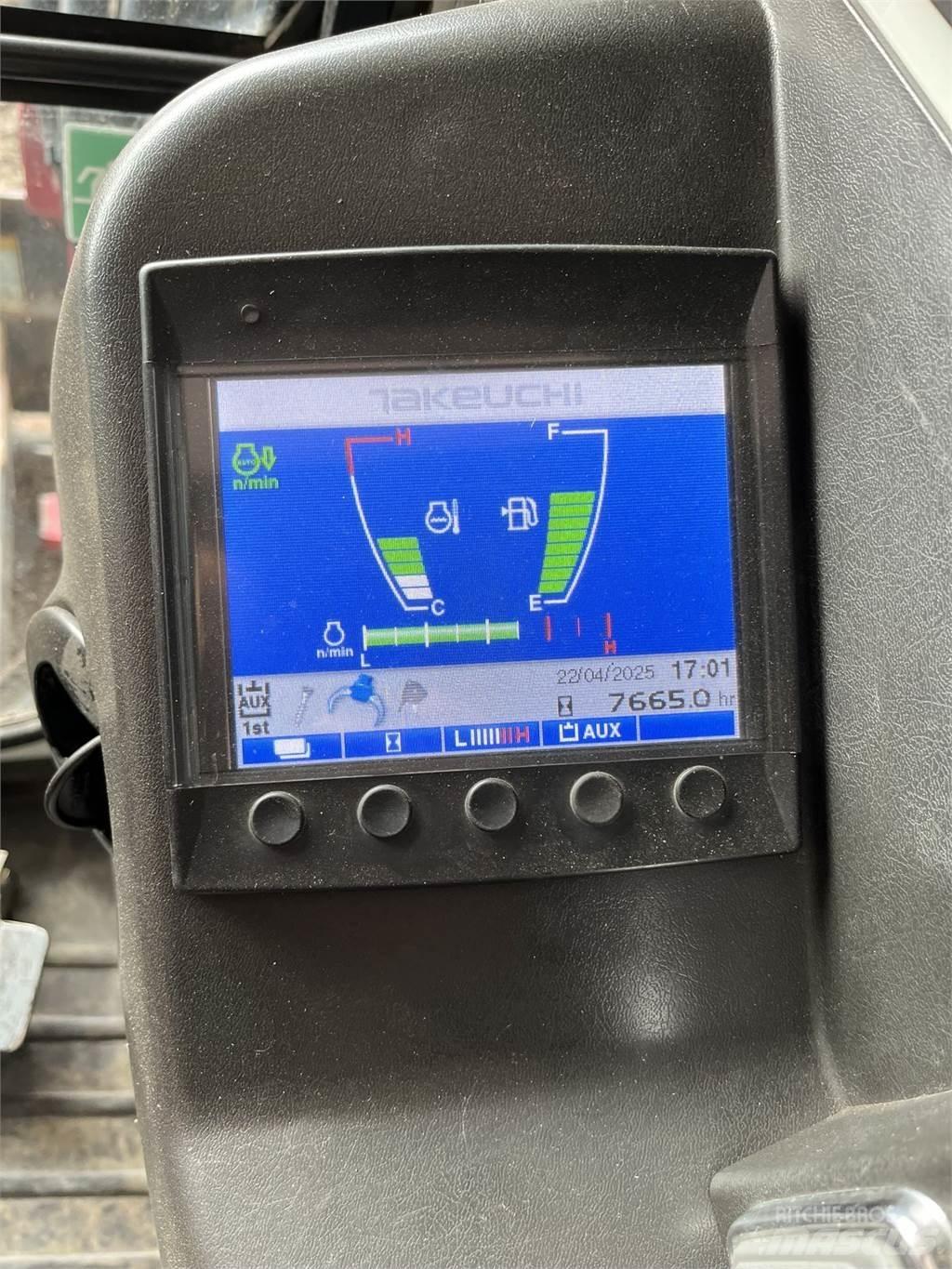 Takeuchi TB 260 حفارات صغيرة أقل من 7 طن (حفارات صغيرة)