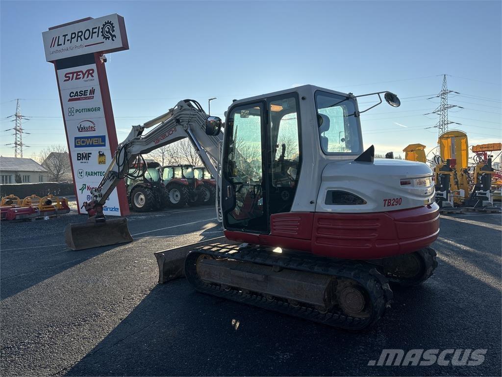 Takeuchi TB 290 حفارات زحافة