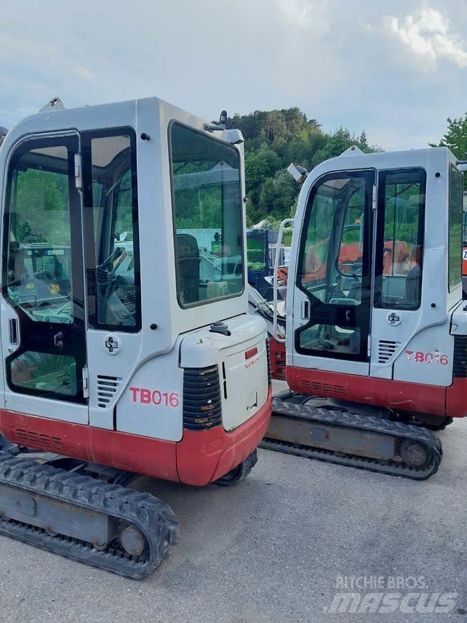 Takeuchi TB016 H حفارات صغيرة أقل من 7 طن (حفارات صغيرة)
