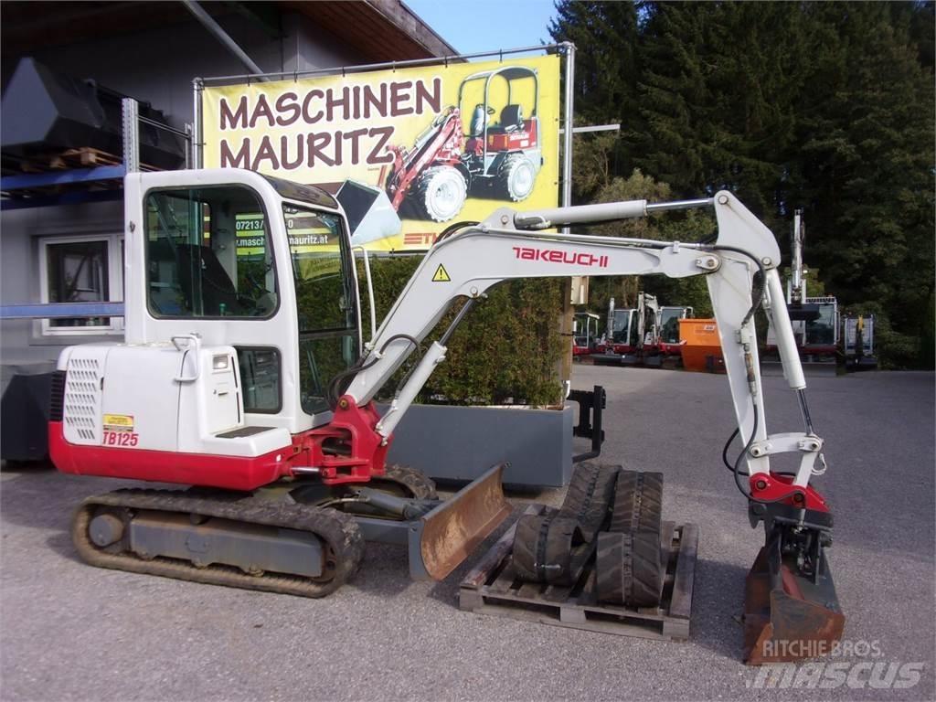 Takeuchi TB125 حفارات صغيرة أقل من 7 طن (حفارات صغيرة)