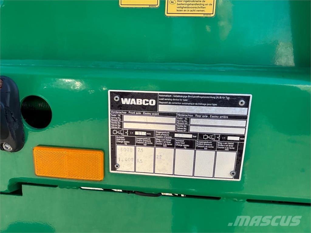 Tebbe DS 140 معدات توزيع السماد العضوي