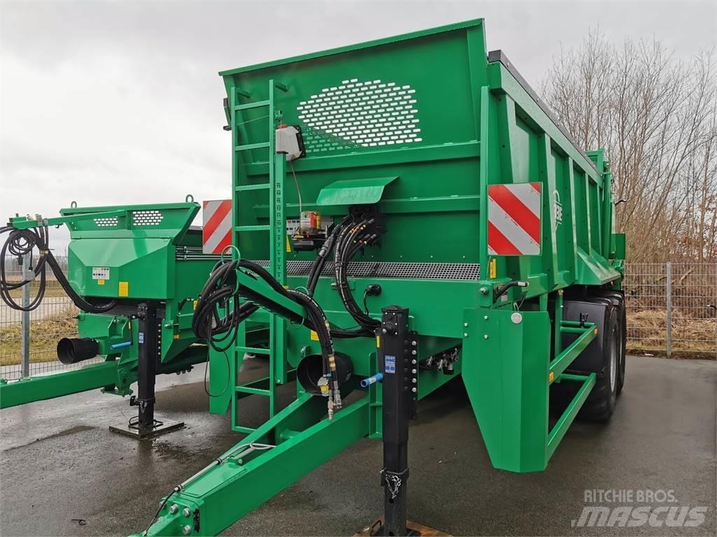 Tebbe DS 180 معدات توزيع السماد العضوي