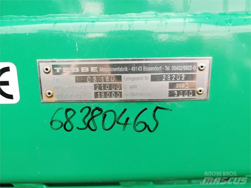 Tebbe DS 180 معدات توزيع السماد العضوي