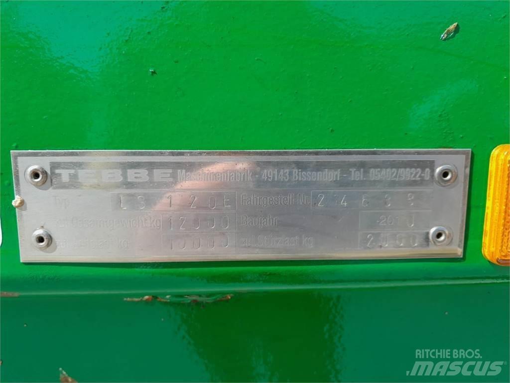 Tebbe LS 120E معدات توزيع السماد العضوي