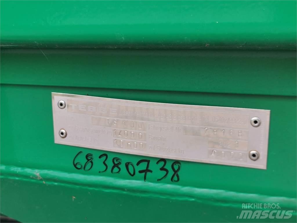 Tebbe TS 100 معدات توزيع السماد العضوي