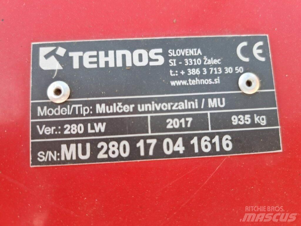 Tehnos MU 280 LW جزازات وأغطية المراعي