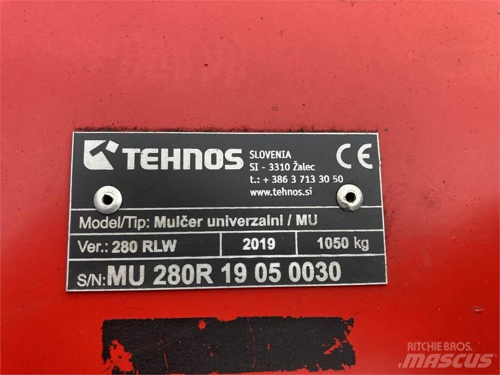 Tehnos MU 280LW جزازات وأغطية المراعي