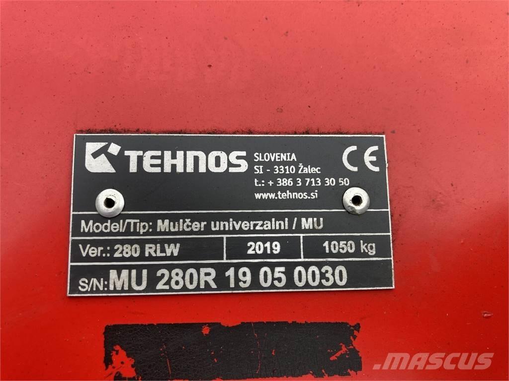 Tehnos MU 280LW جزازات وأغطية المراعي