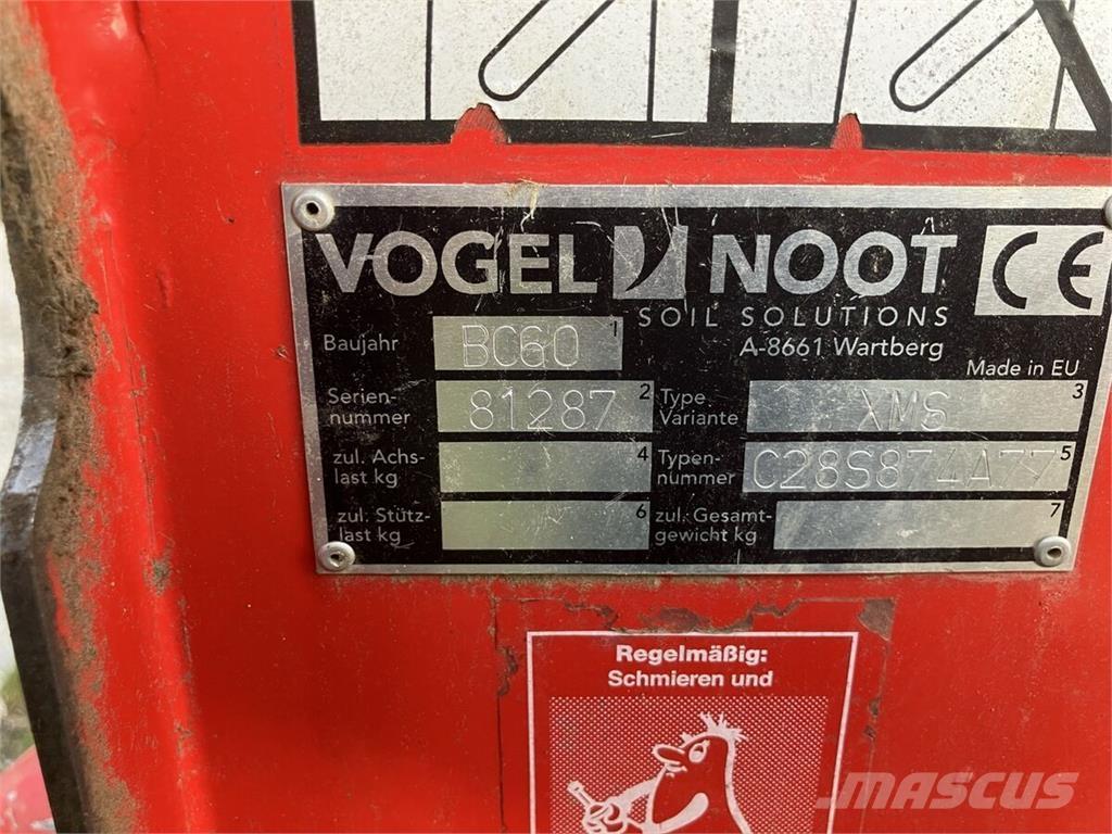Vogel & Noot XMS 1050 محاريث تقليدية