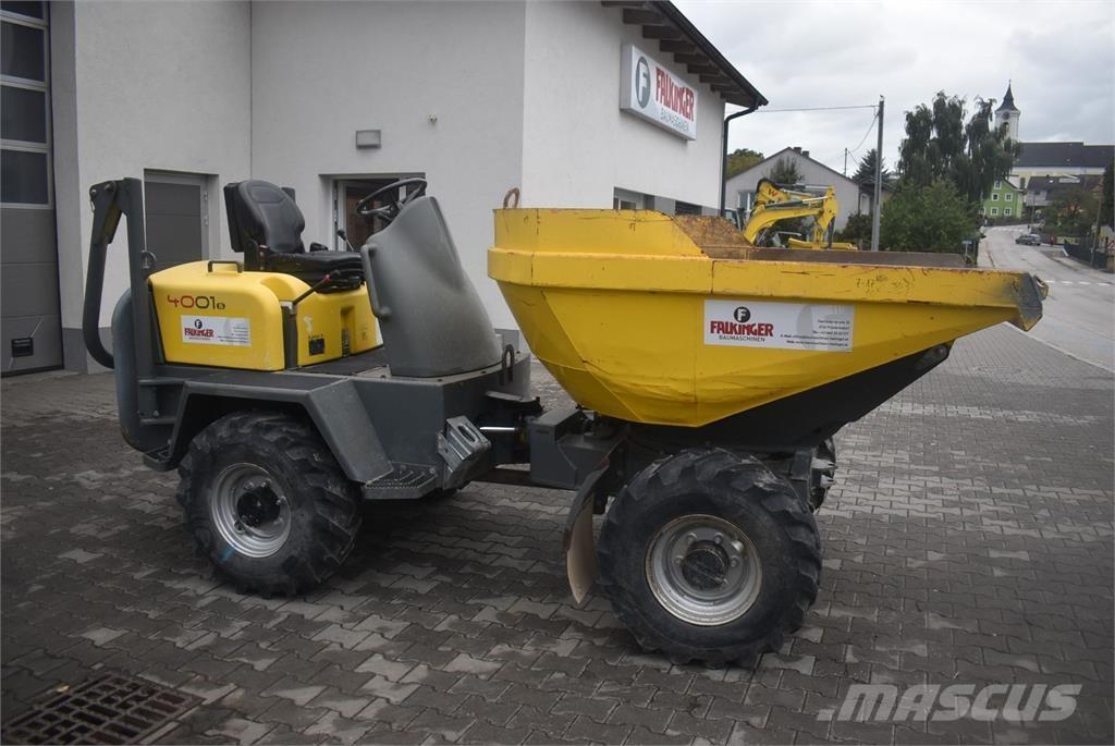 Wacker Neuson 4001s عربات نقل قلابة للمواقع