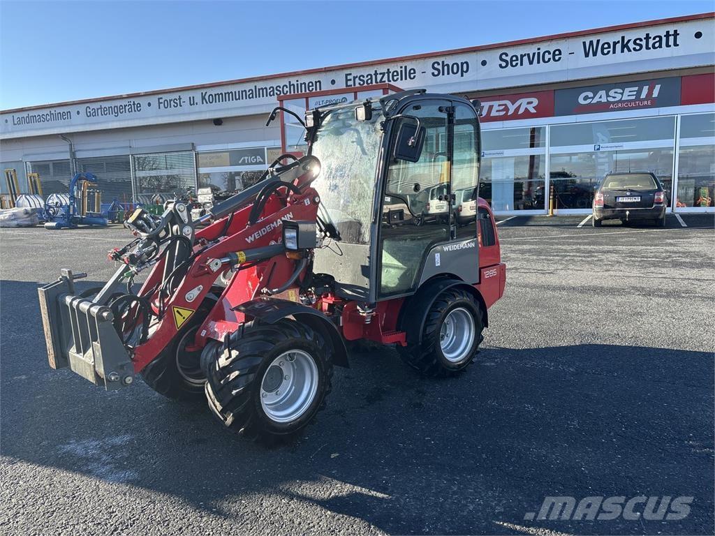 Weidemann 1285 SKA لوادر وحفارات أمامية