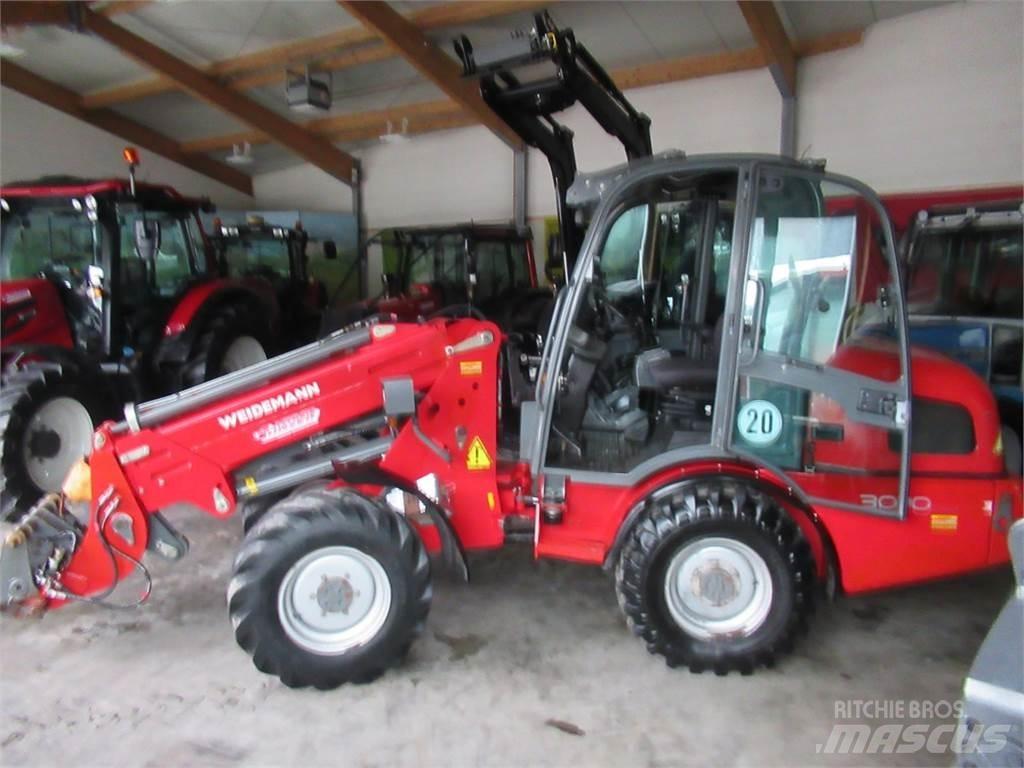 Weidemann 3070 CX60 لوادر وحفارات أمامية