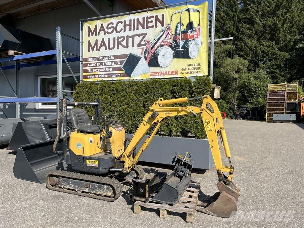 Yanmar Vio 10-2U حفارات صغيرة أقل من 7 طن (حفارات صغيرة)