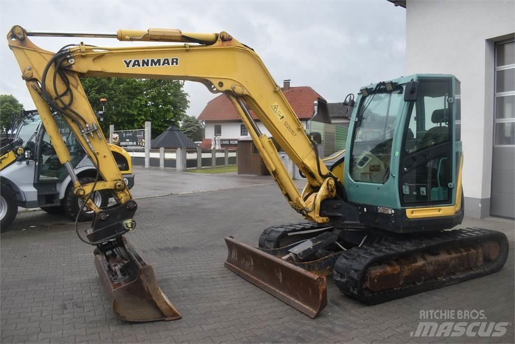 Yanmar VIO80-1A حفارات صغيرة أقل من 7 طن (حفارات صغيرة)