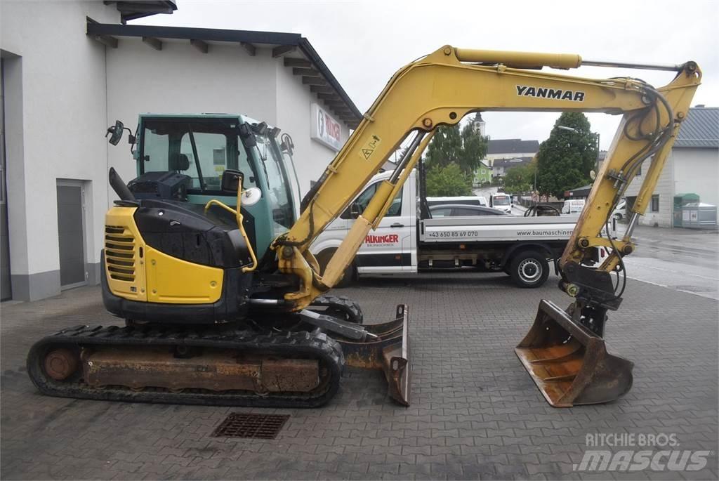 Yanmar VIO80-1A حفارات صغيرة أقل من 7 طن (حفارات صغيرة)