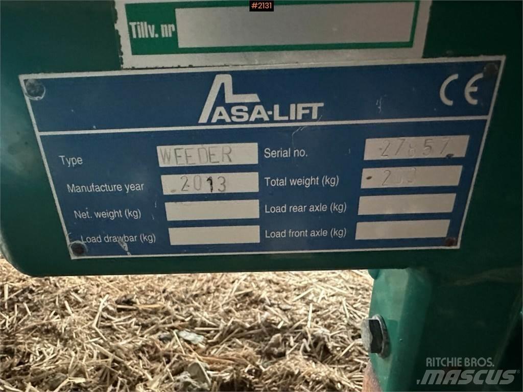Asa-Lift Weeder معدات توزيع السماد العضوي