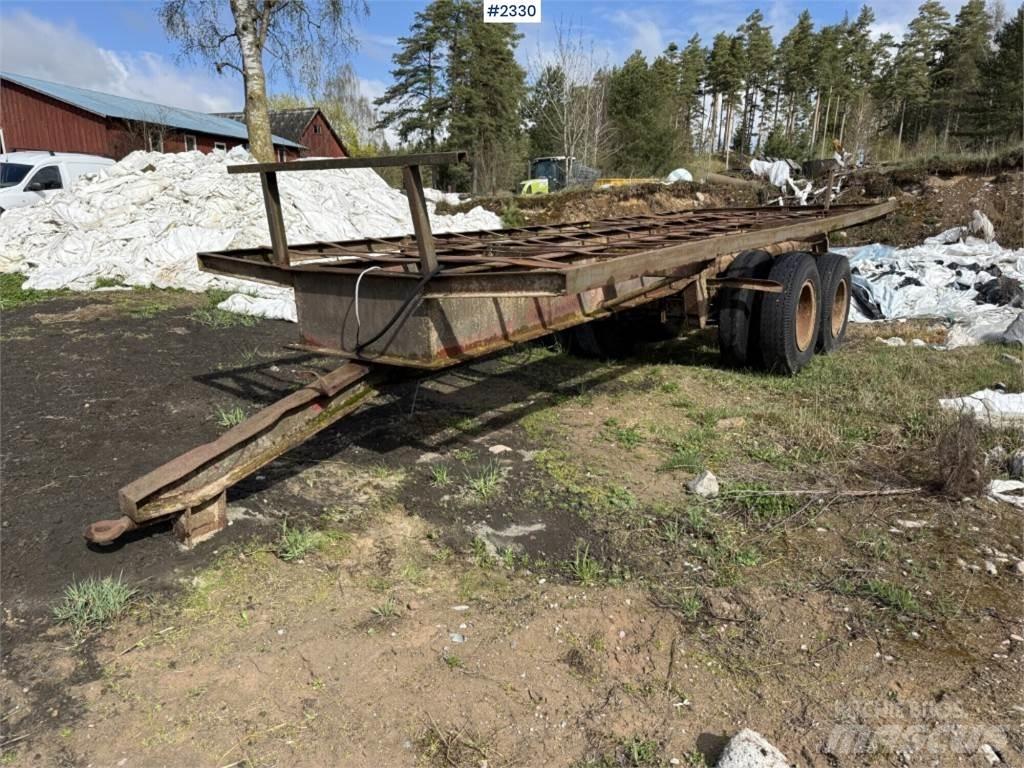  Balkärra boggie مقطورة حبوب