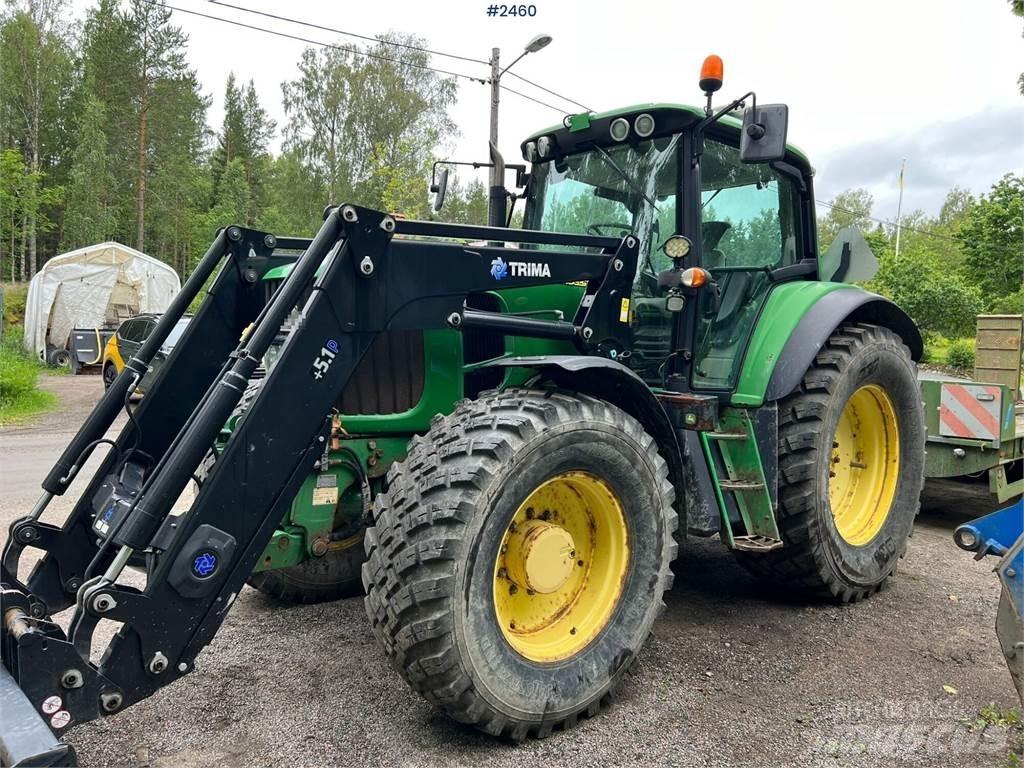 John Deere 6830 الجرارات
