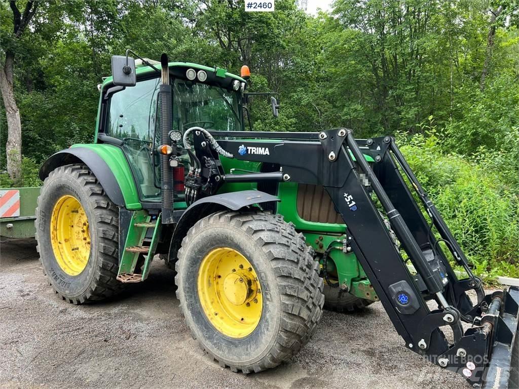 John Deere 6830 الجرارات