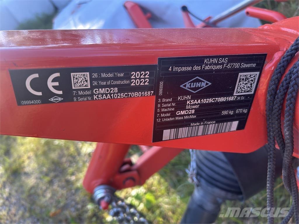 Kuhn GMD 28 جزازات