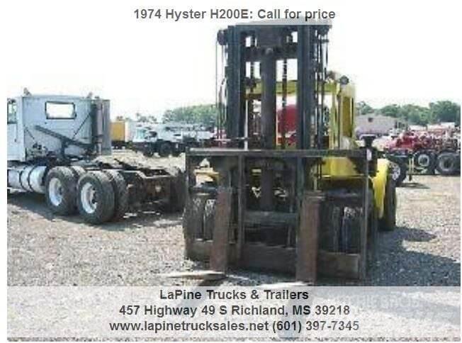 Hyster H200E شاحنات ذات رافعات شوكية - أخرى