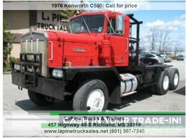 Kenworth C500 مركبات إصلاح الأعطال