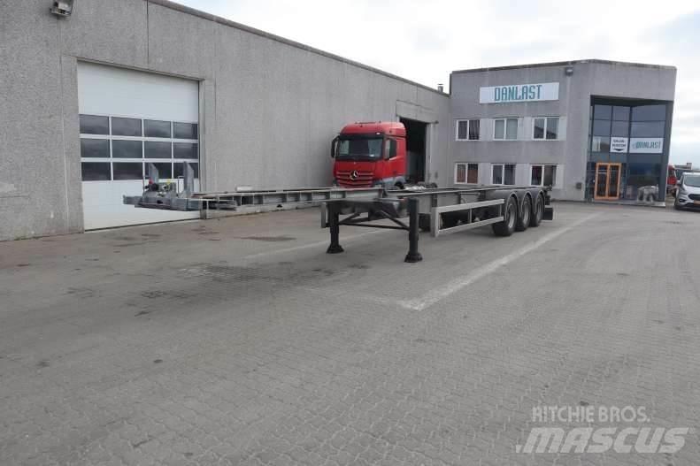 HFR Container chassis نصف مقطورات حاويات