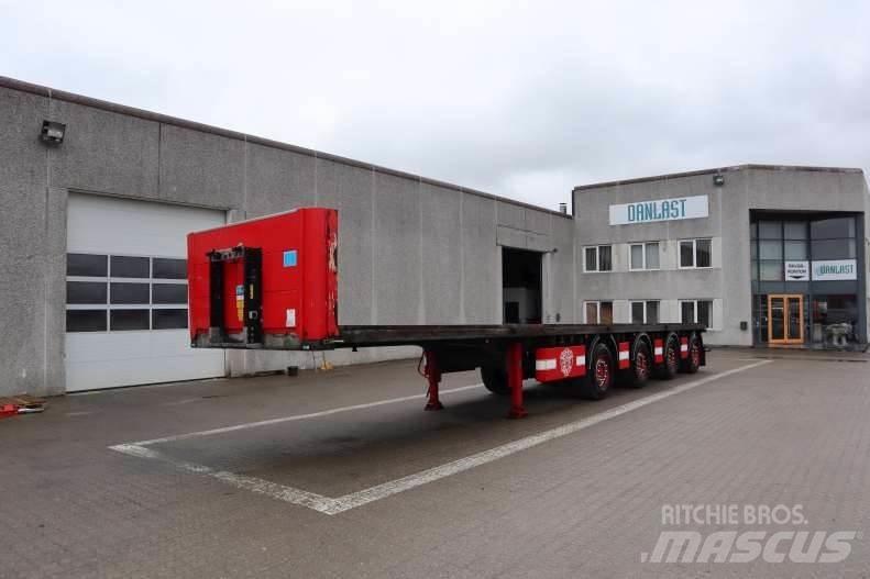 Kel-Berg 13.6 m Flatbed/Dropside semi-trailers