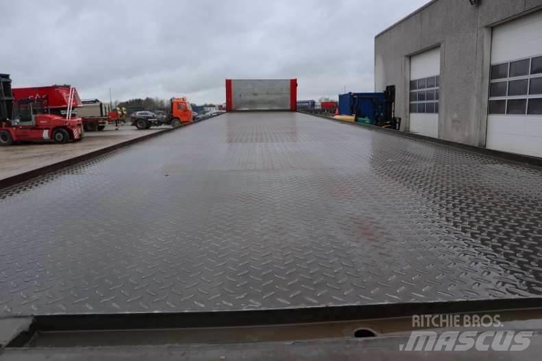 Kel-Berg 13.6 m Flatbed/Dropside semi-trailers