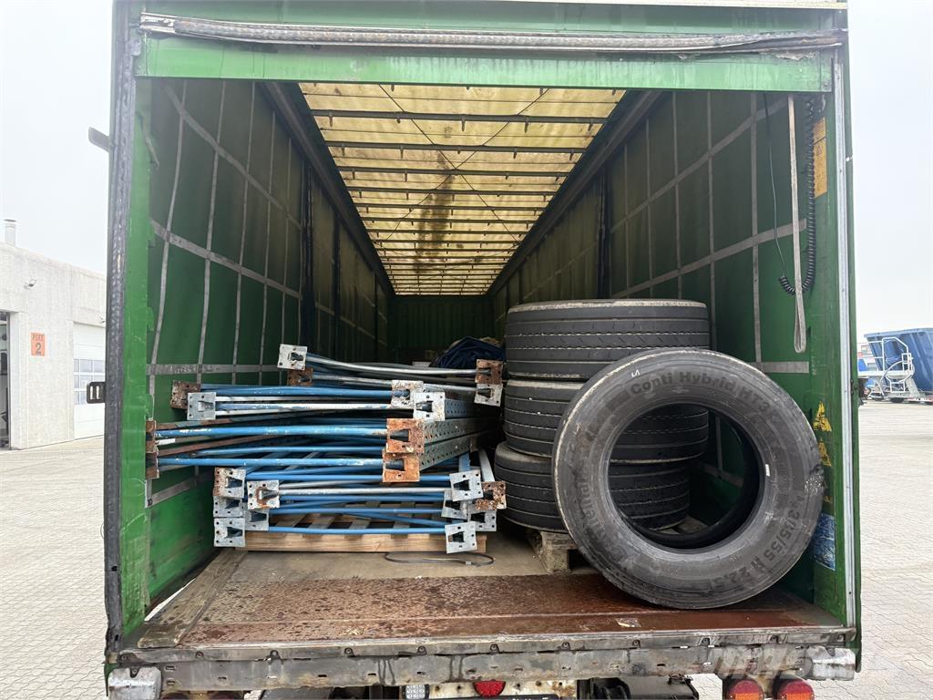 Krone 34 pl. نصف مقطورات بباب جانبي